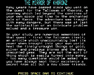 Mirror of Khoronz (19xx)(-)[h 8-Bit]